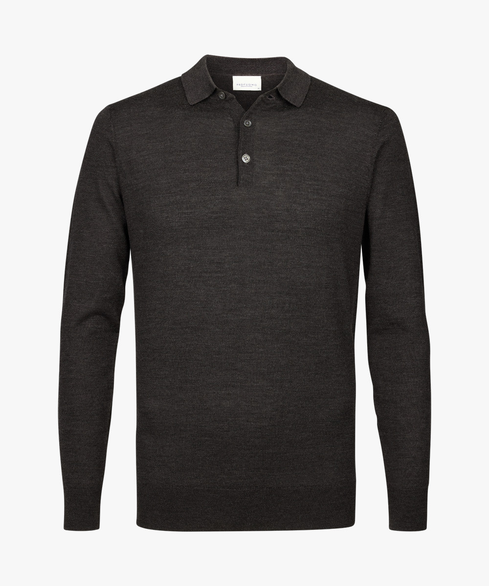Herren Merino-Poloshirt