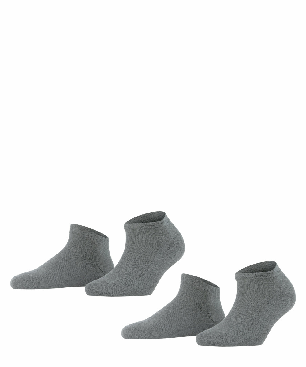 Damen Sneakersocken Happy 2-Pack