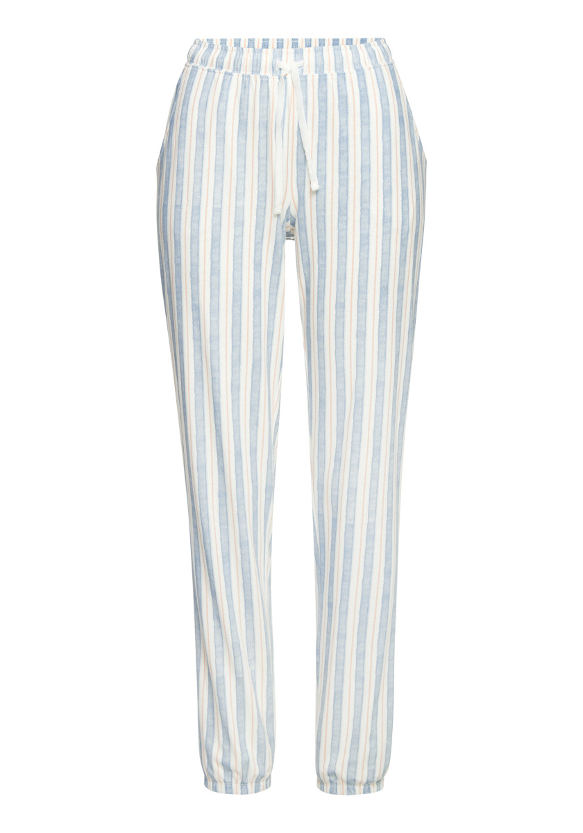 Damen Pyjamahose mit Allover-Print