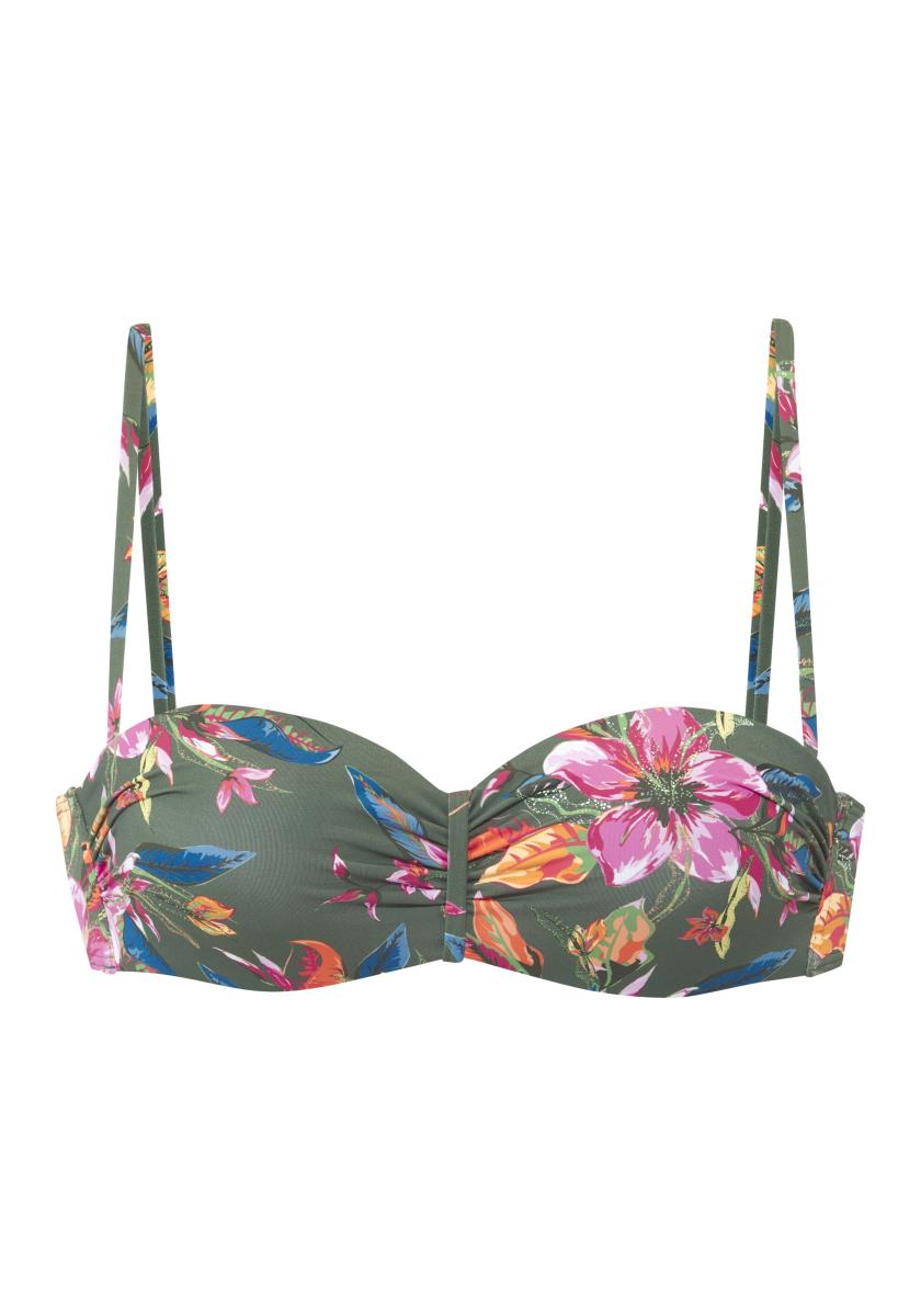 Bandeau-Bikini-Oberteil