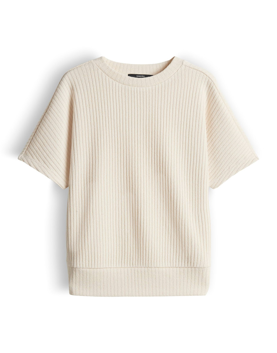 Damen Kurzarm-Pullover