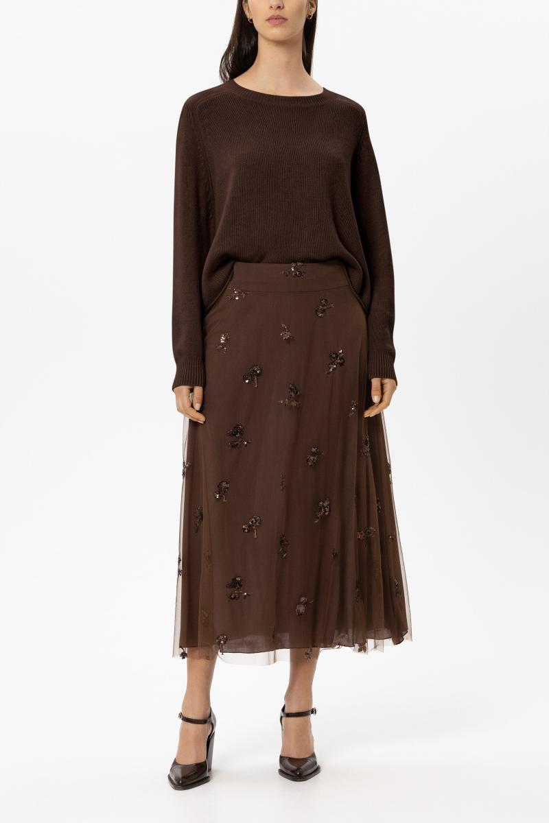 Damen Pullover aus Cashmere-Mix
