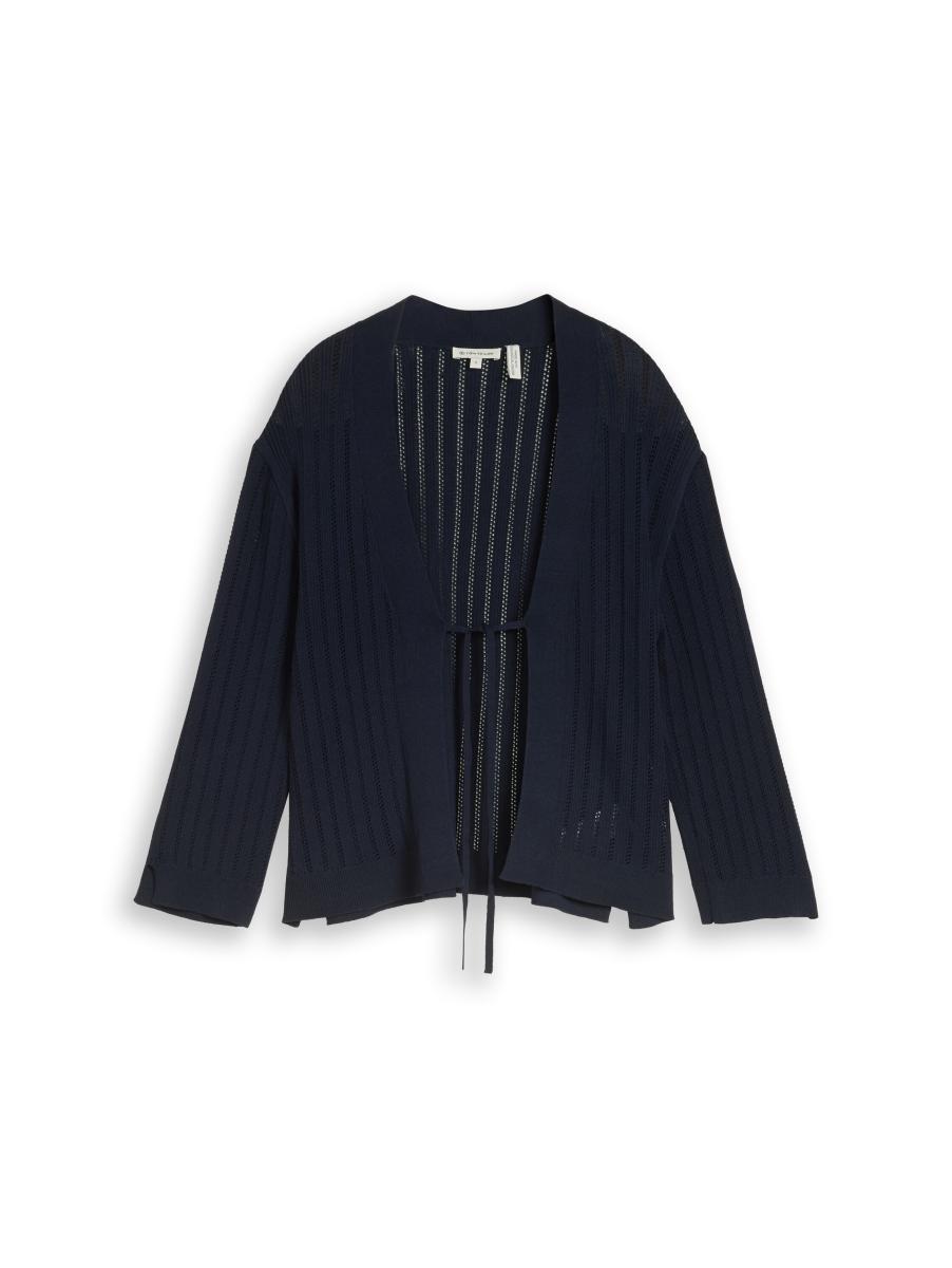 Damen Cardigan mit Schleifendetail