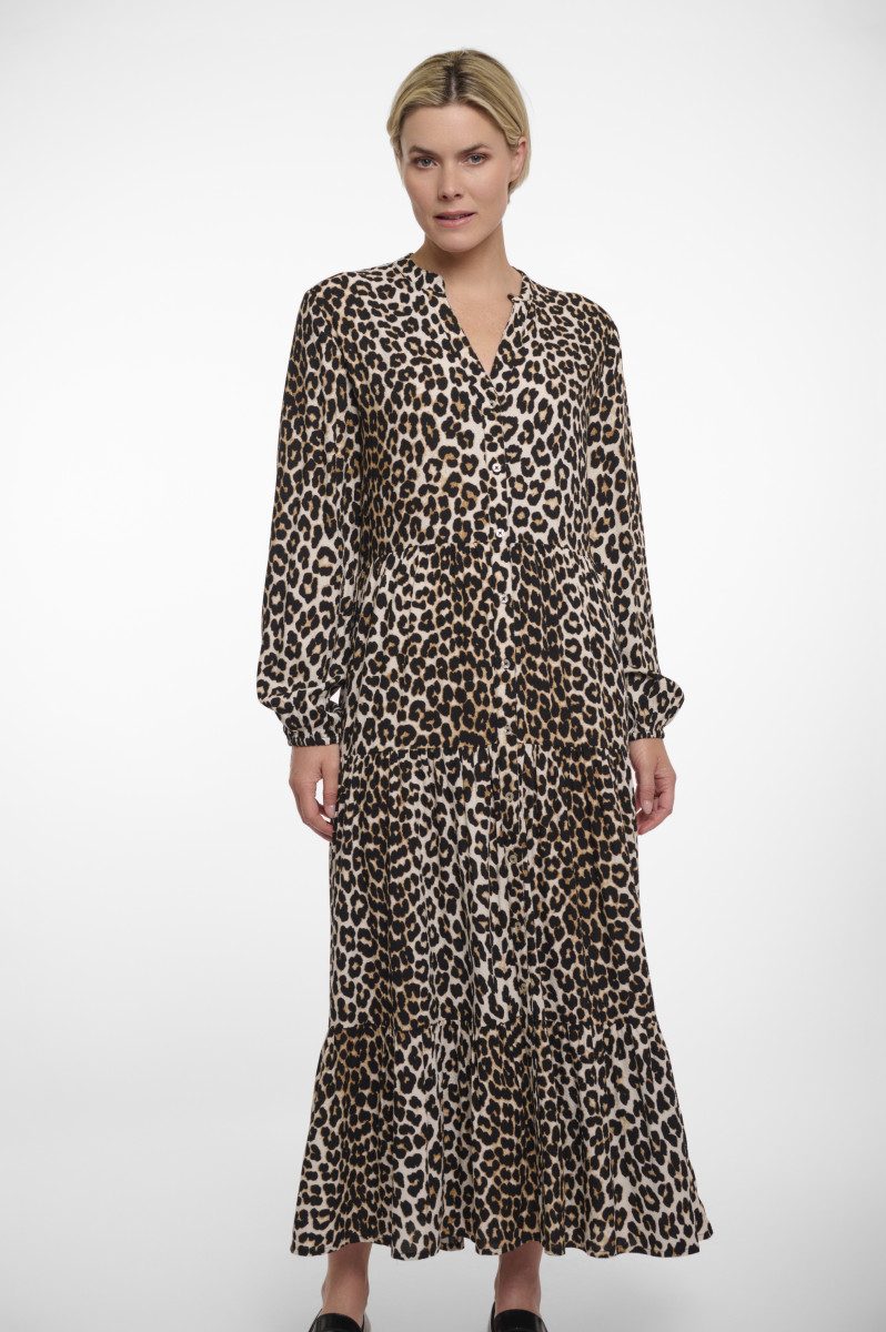 Maxi-Kleid Brenda in Leo-Optik