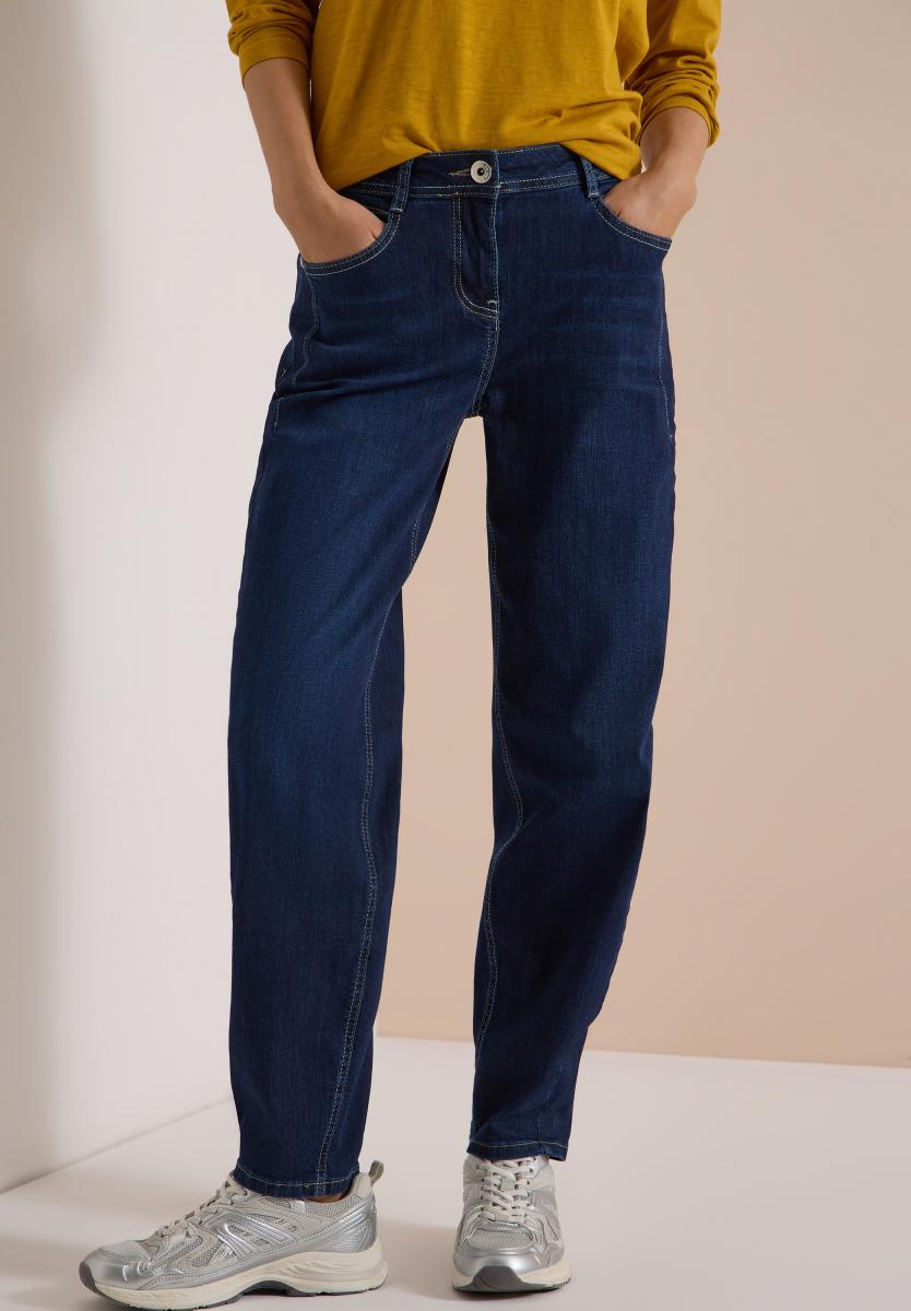 Damen Barrel Leg Jeans
