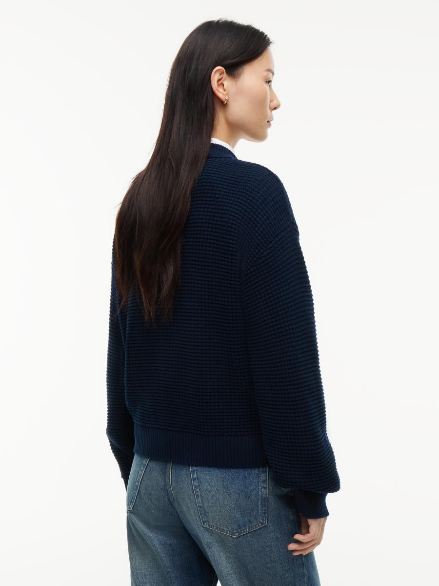 Damen Sweatshirt COTTON WAFFLE