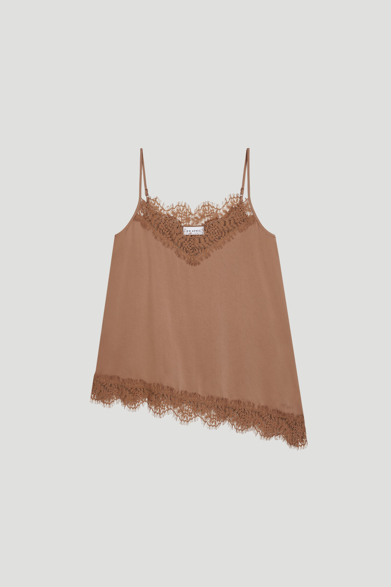 Damen Satin Top Tami