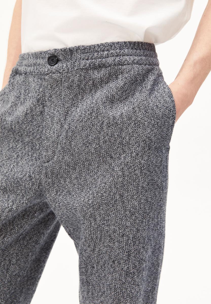Herren Hose Tweed Straight Pant