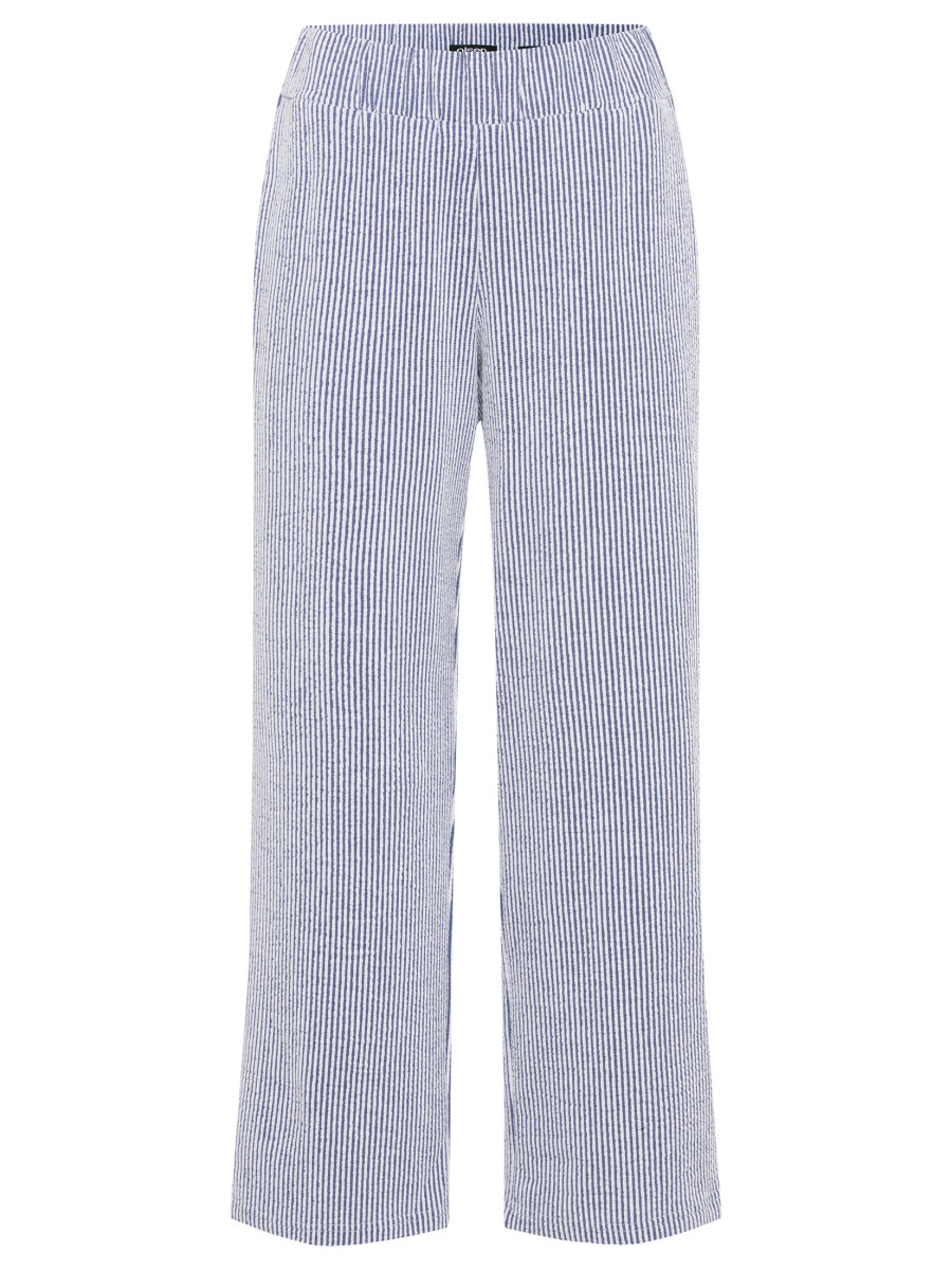 Damen Hose aus Seersucker-Qualität