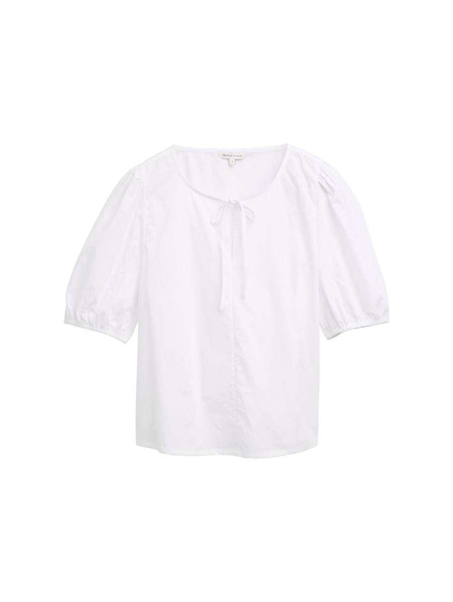 Bluse mit Schleifendetail