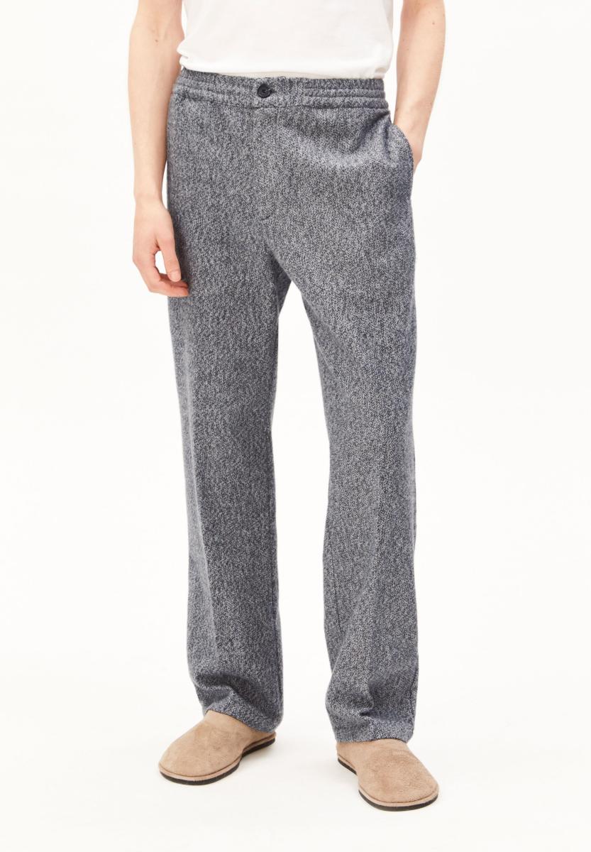 Herren Hose Tweed Straight Pant