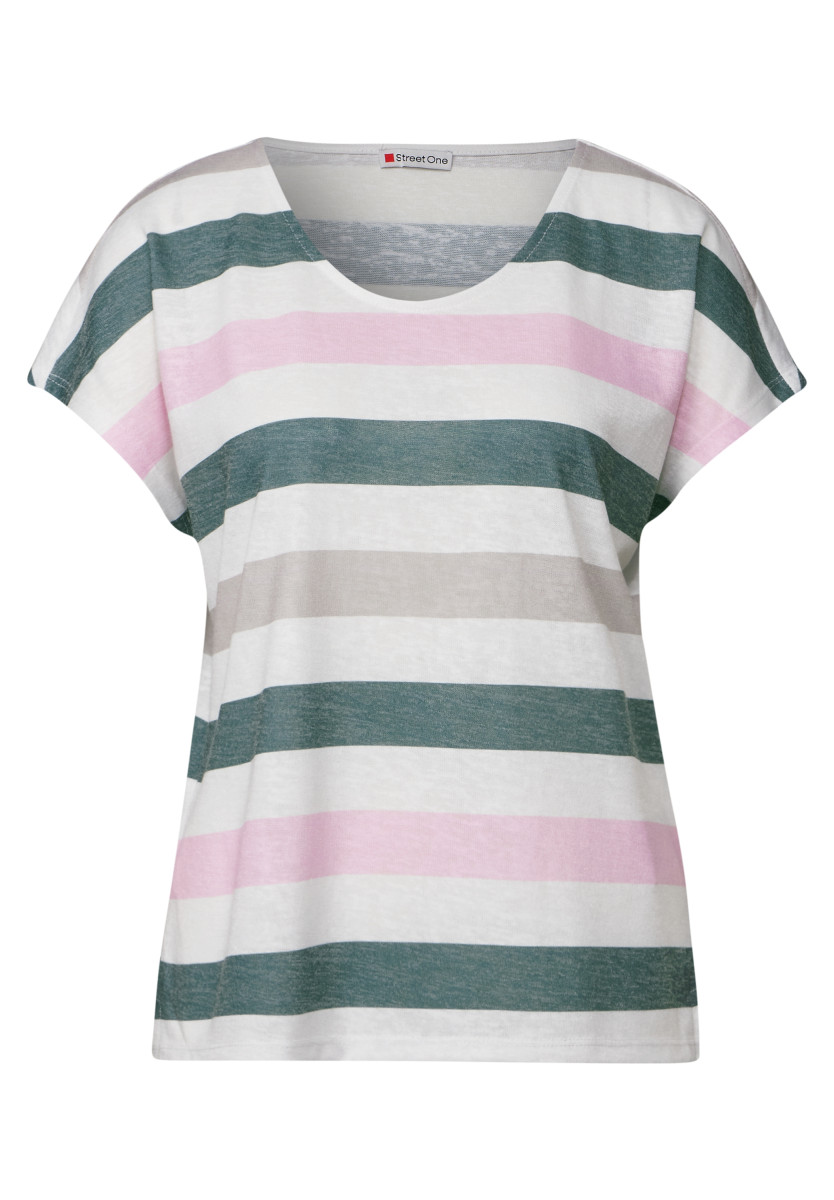 Damen Top Gestreift