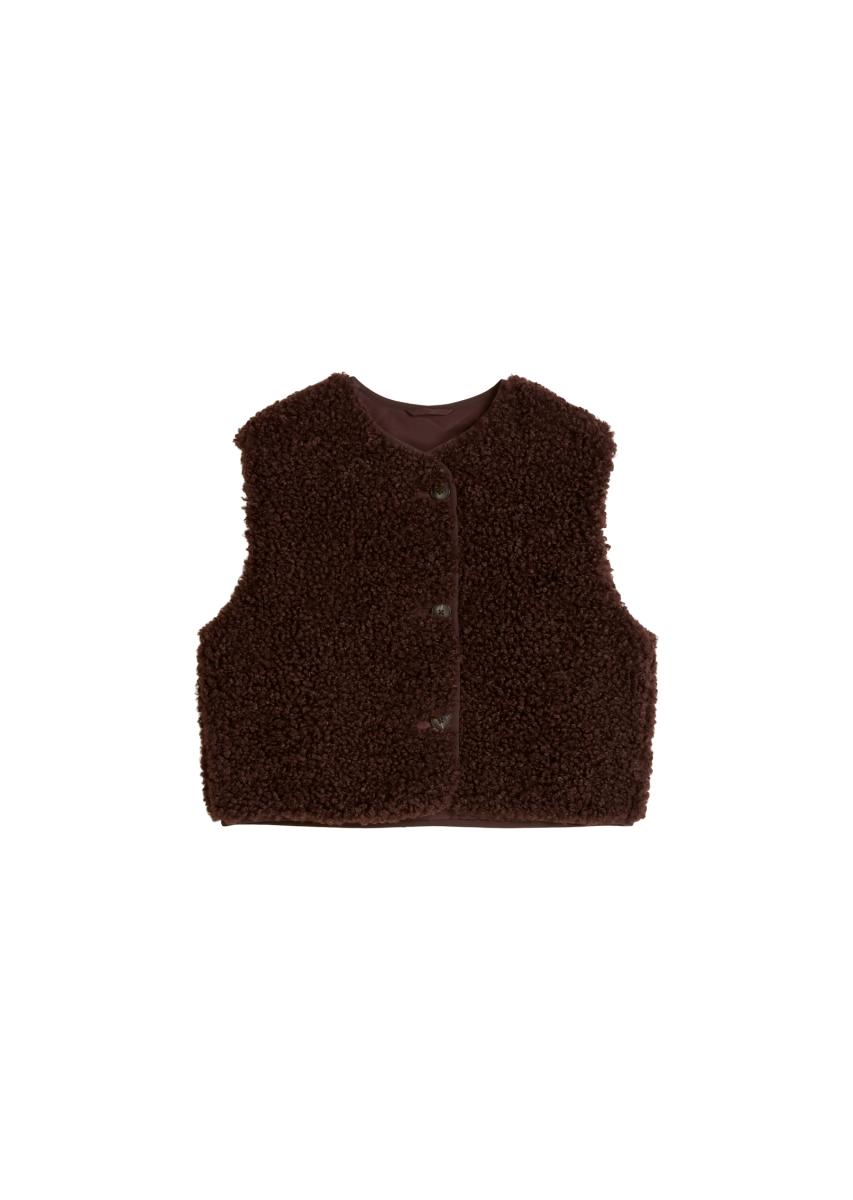 Damen Teddy-Weste