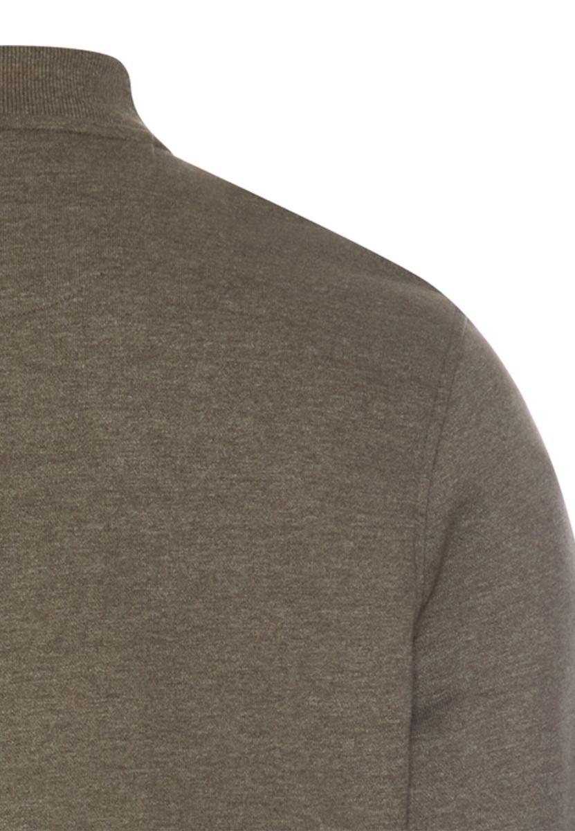 Herren Sweat-Bomberjacke mit Ärmeltasche