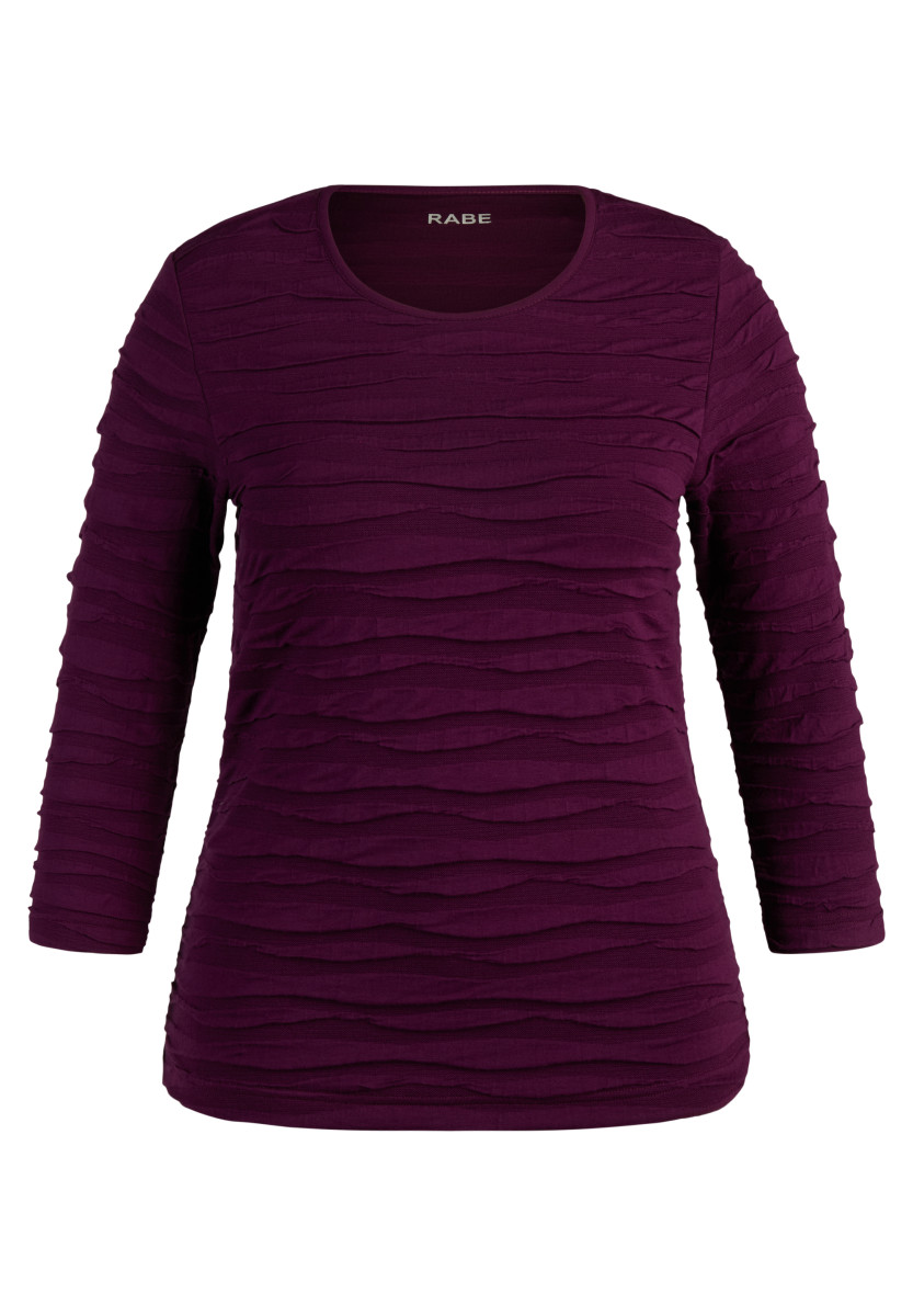 Damen Langarmshirt Purple Clouds