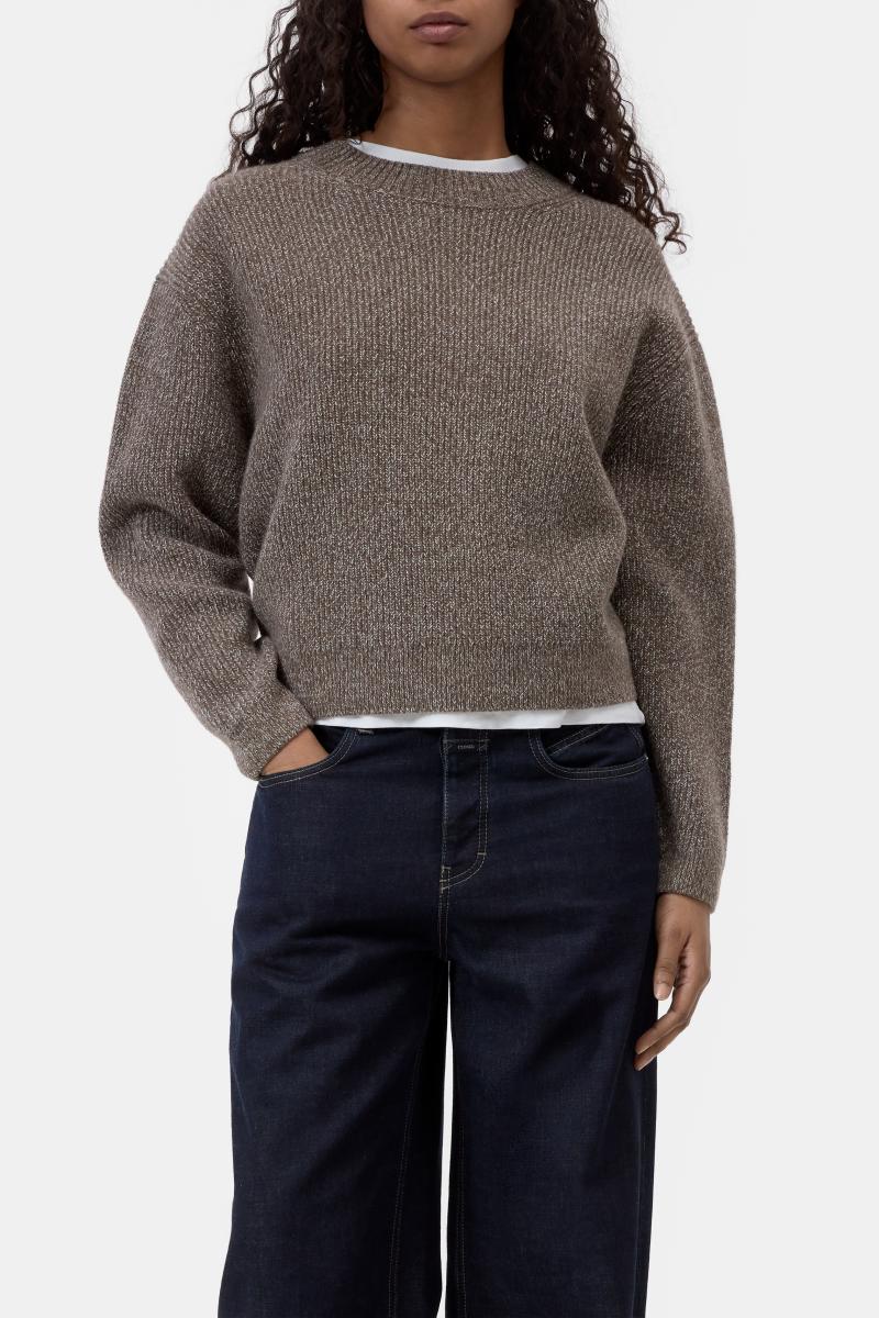 Damen Pullover aus Woll-Mix
