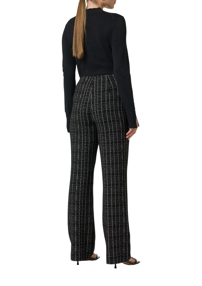 Damen Hose aus Bouclé-Jersey
