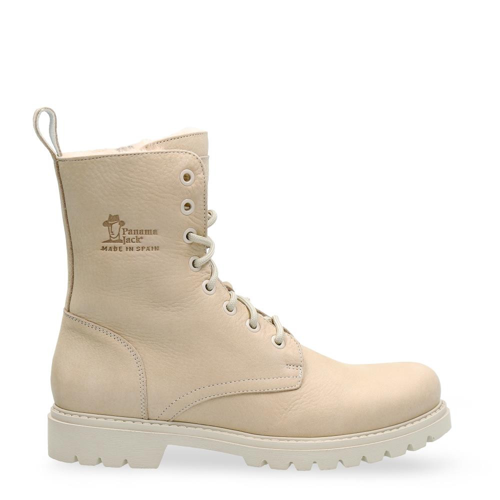 Damen Lederstiefel mit Warmfutter