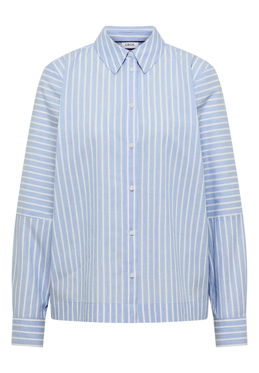 Gestrefte Hemdbluse