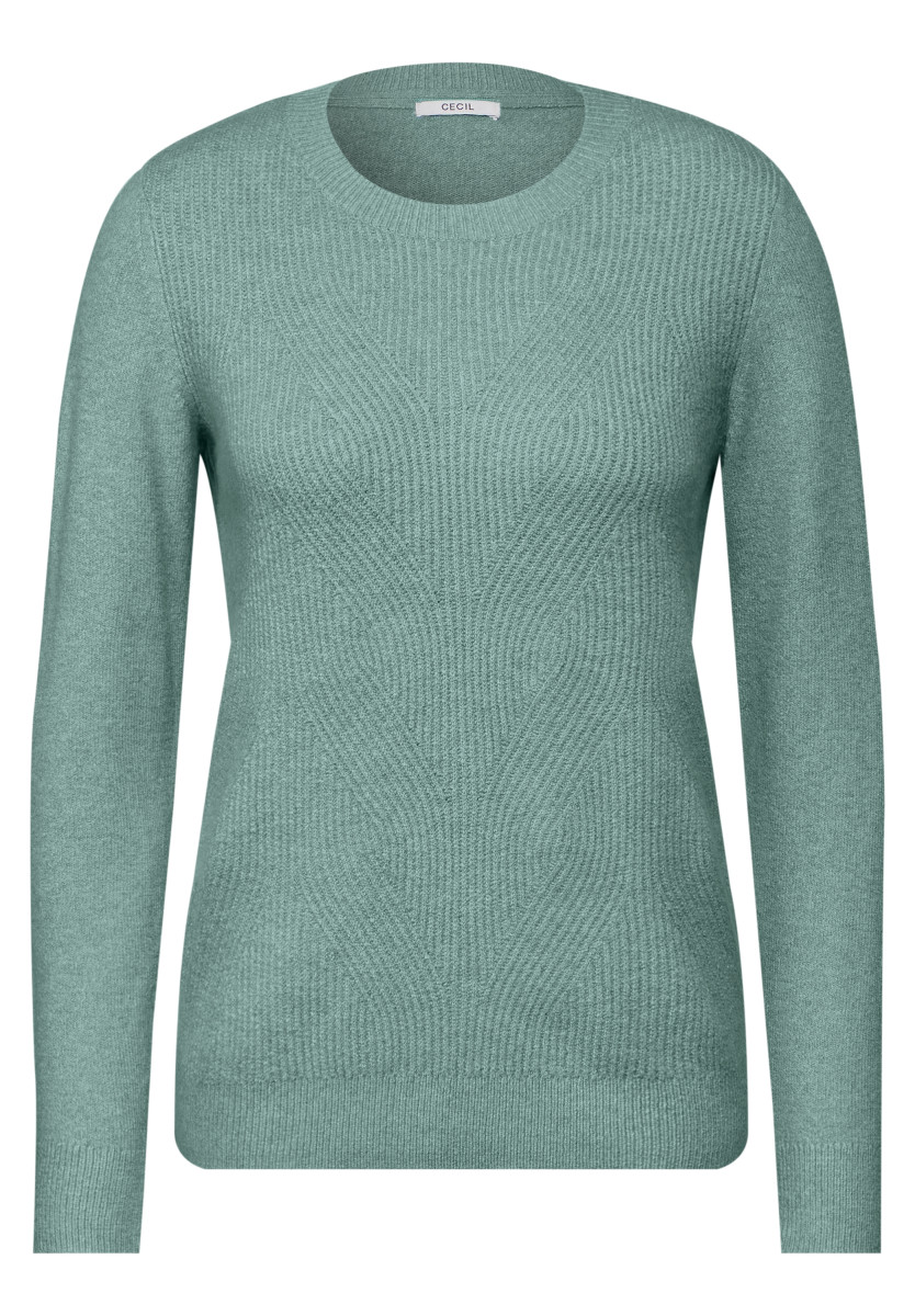 Damen Pullover mit Strukturmuster