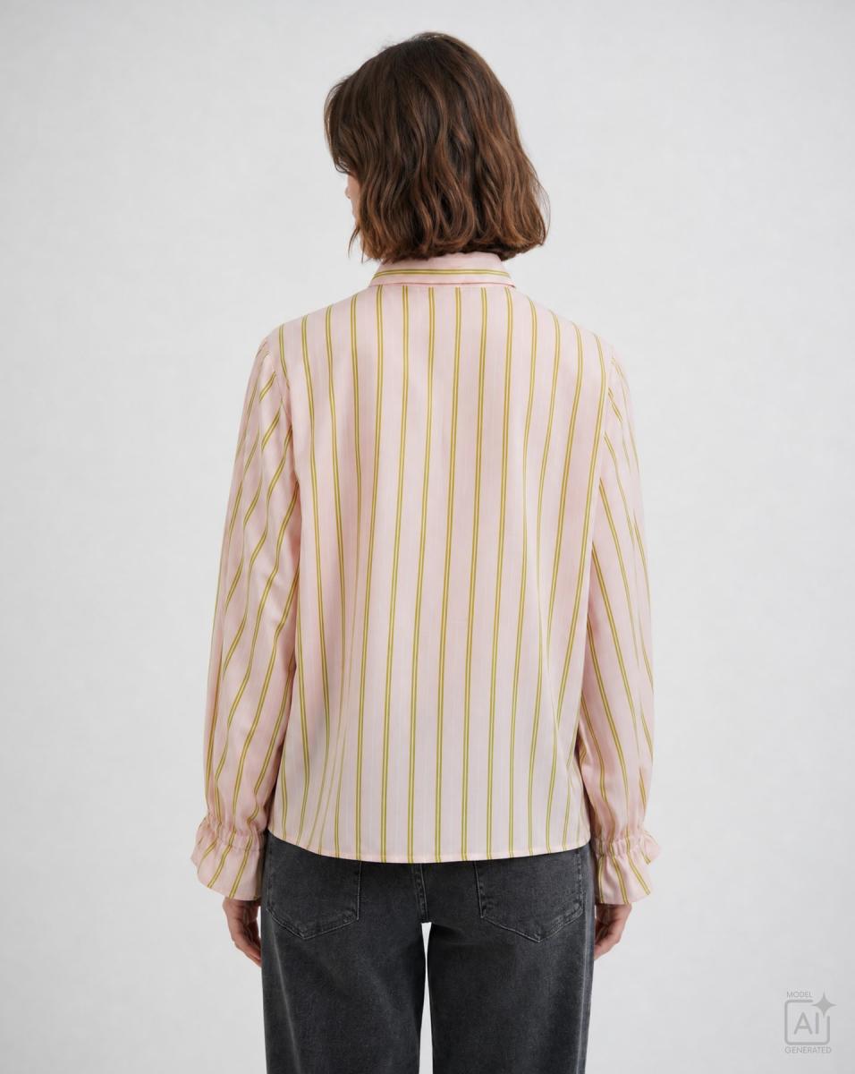 Bluse Volant