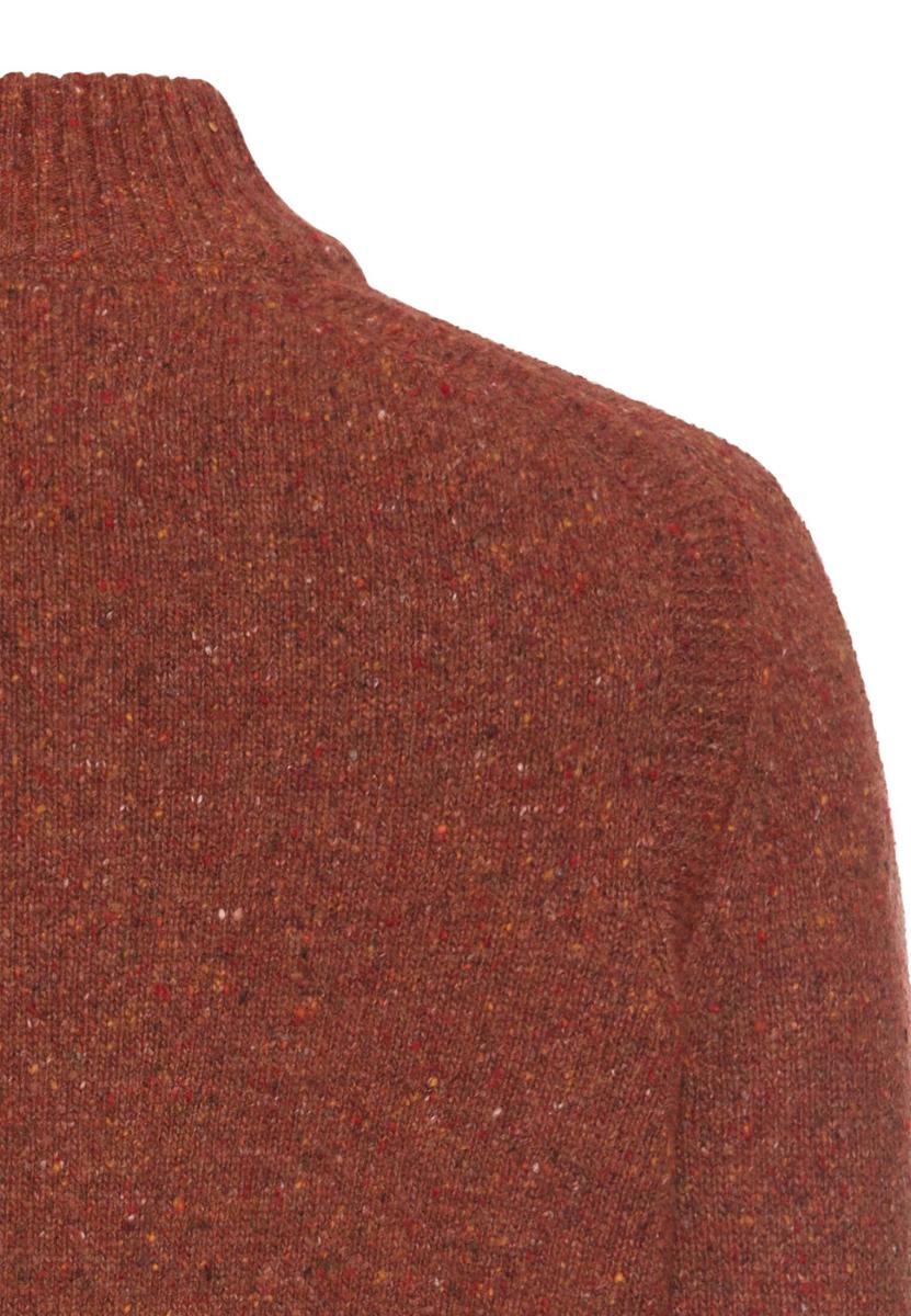 Herren Pullover Mit Stehkragen