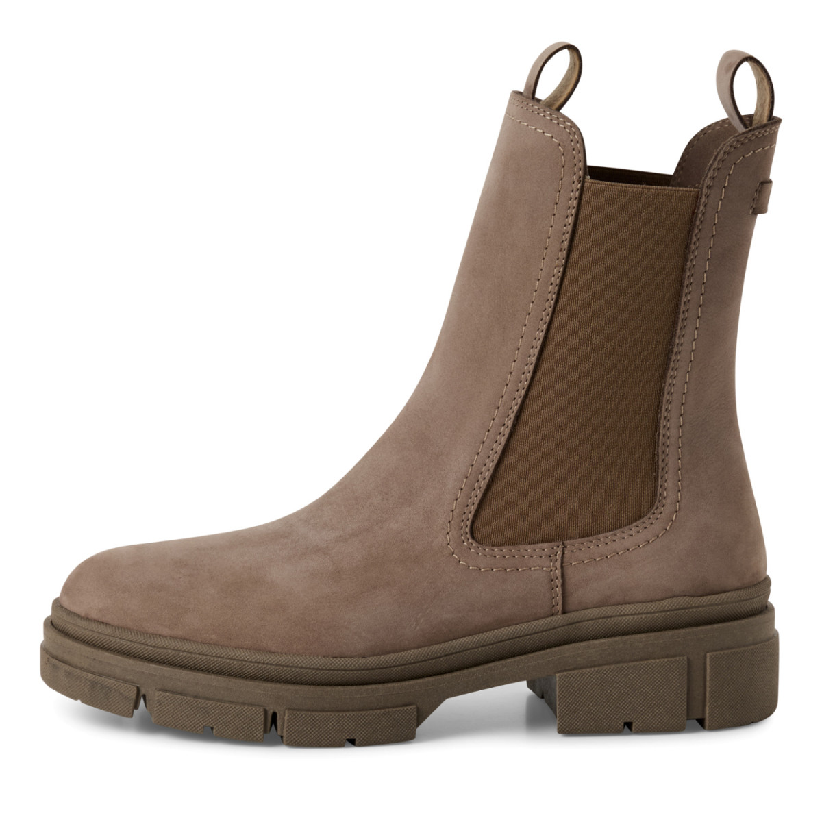 Damen Leder Chelsea Boot