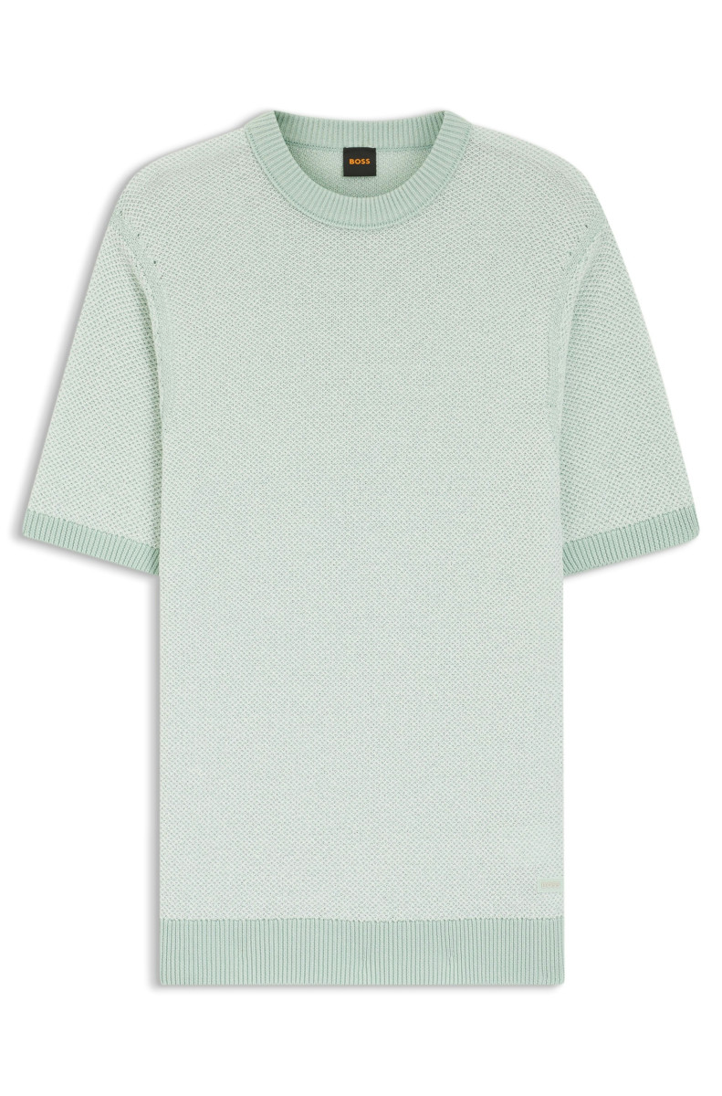 Herren Kurzarm-Pullover Kantonio