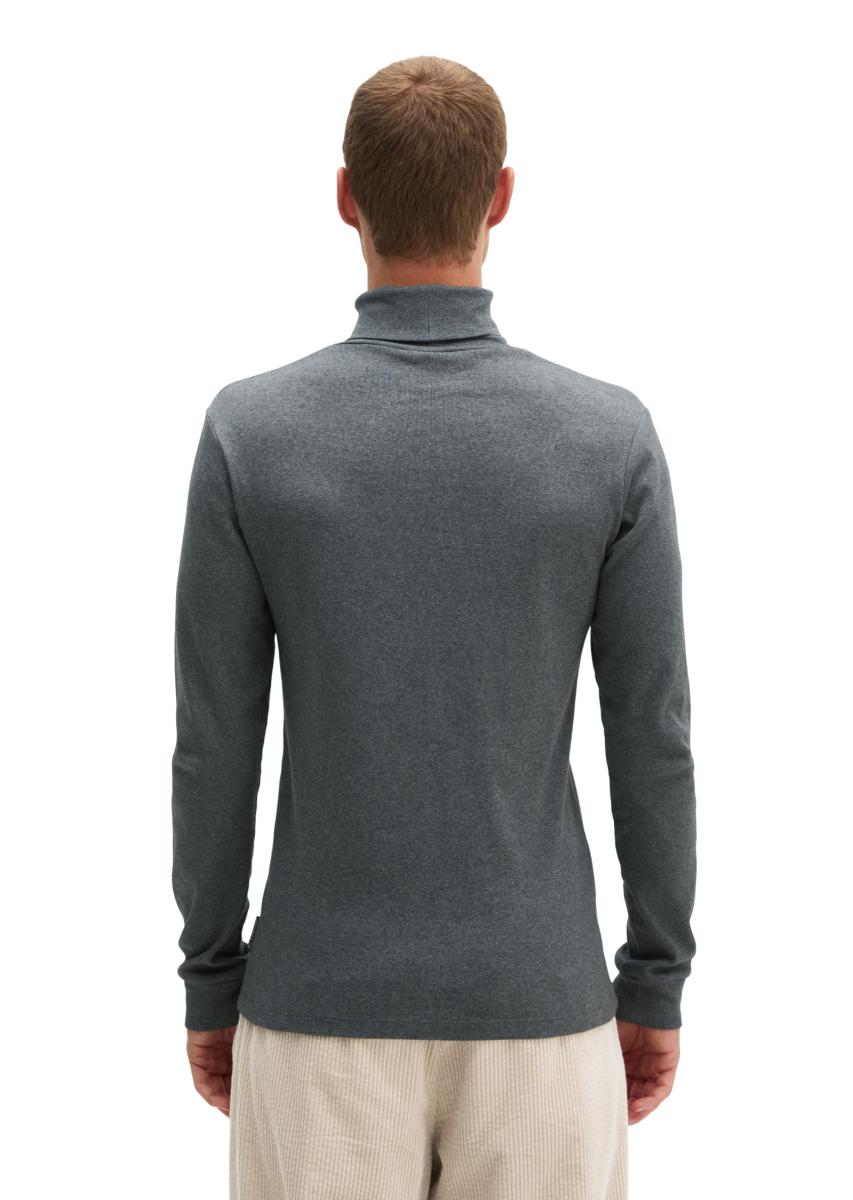 Herren Rollkragen-Longsleeve