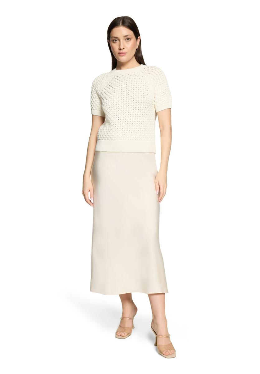 Damen Strickpullover Kurzarm