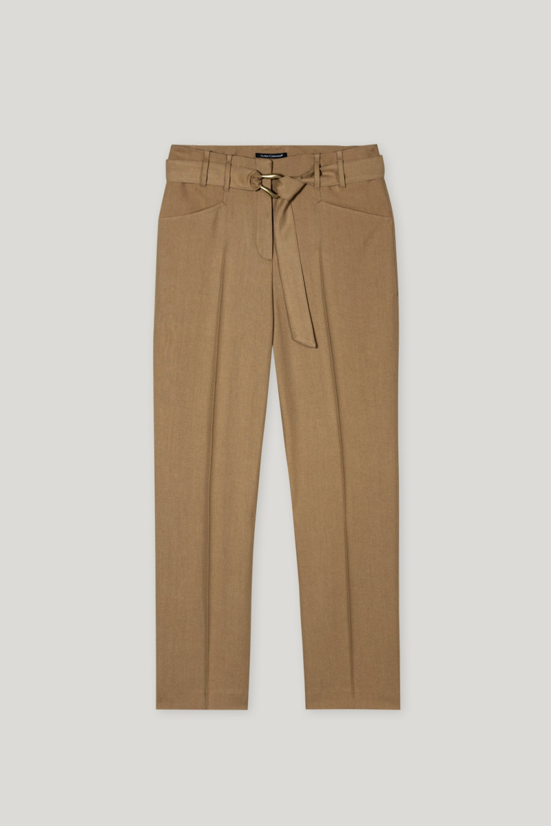 Damen Hose Gabardine-Tapered