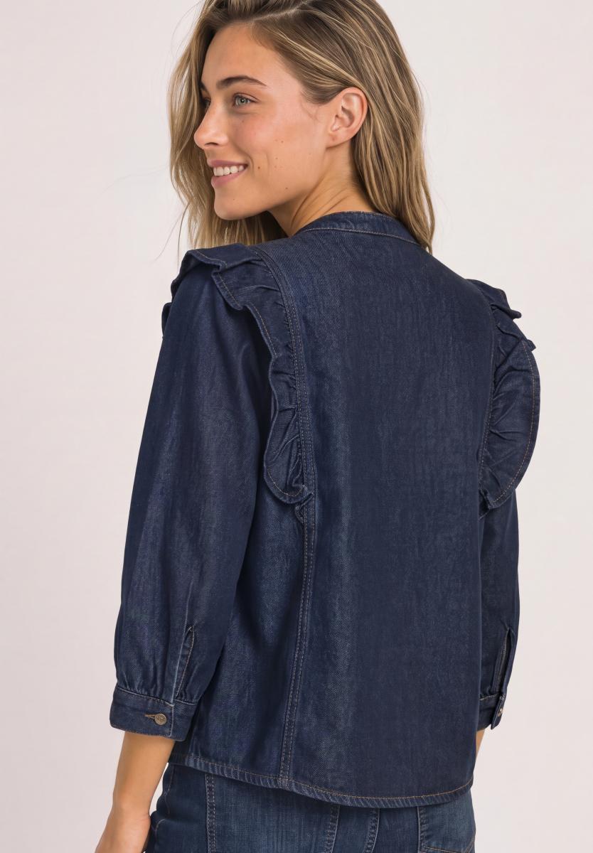 Jeansbluse
