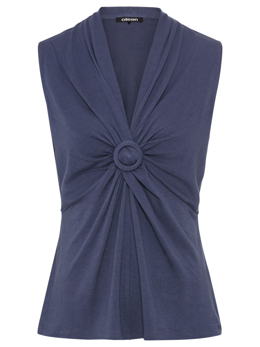 Damen Shirt mit Raffung