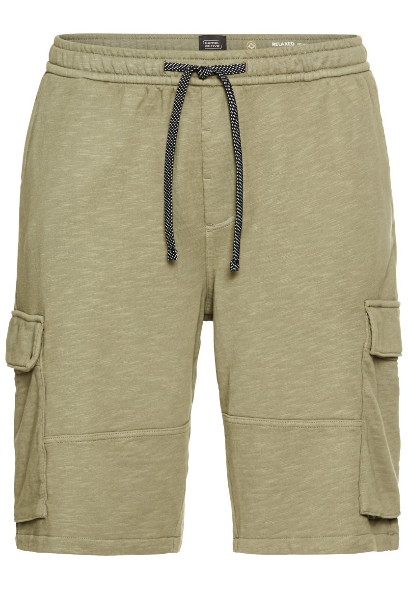 Herren Sweatshorts mit Cargotaschen