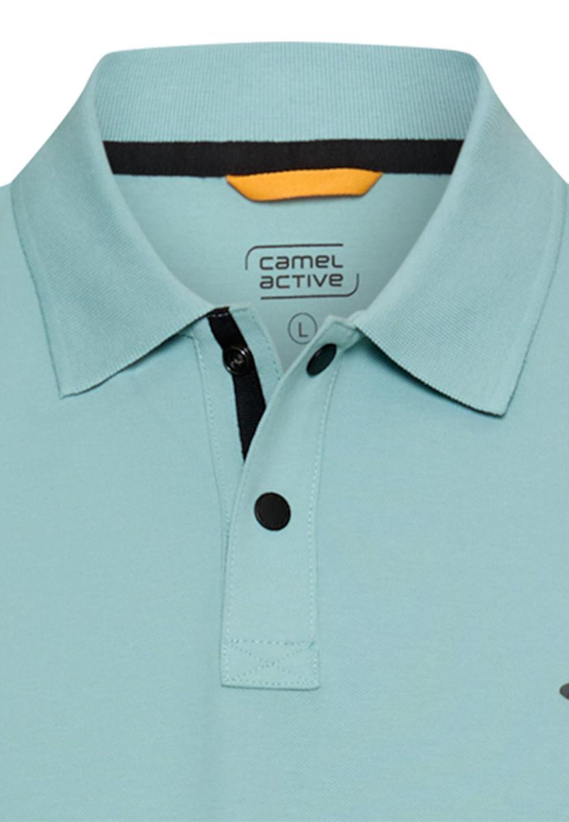 Poloshirt Mit Kontrastdetails