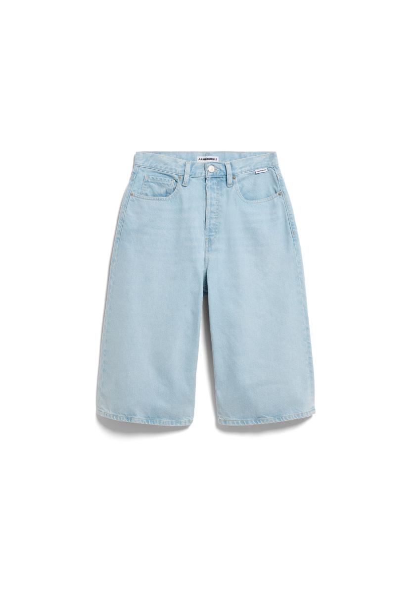 Damen HIGH WAIST JEANS-SHORTS