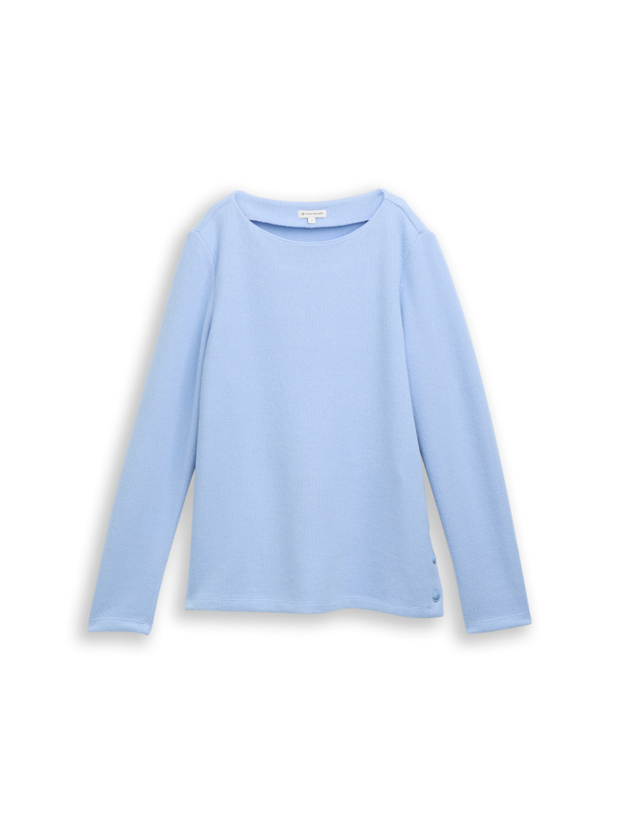 Damen Sweatshirt gerippt