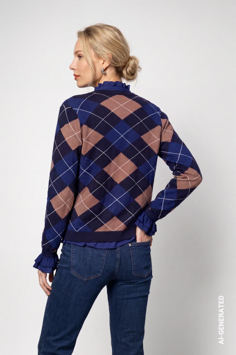 Damen Strickjacke