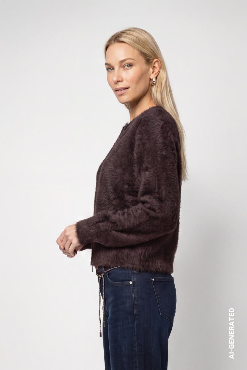 Damen Strickjacke