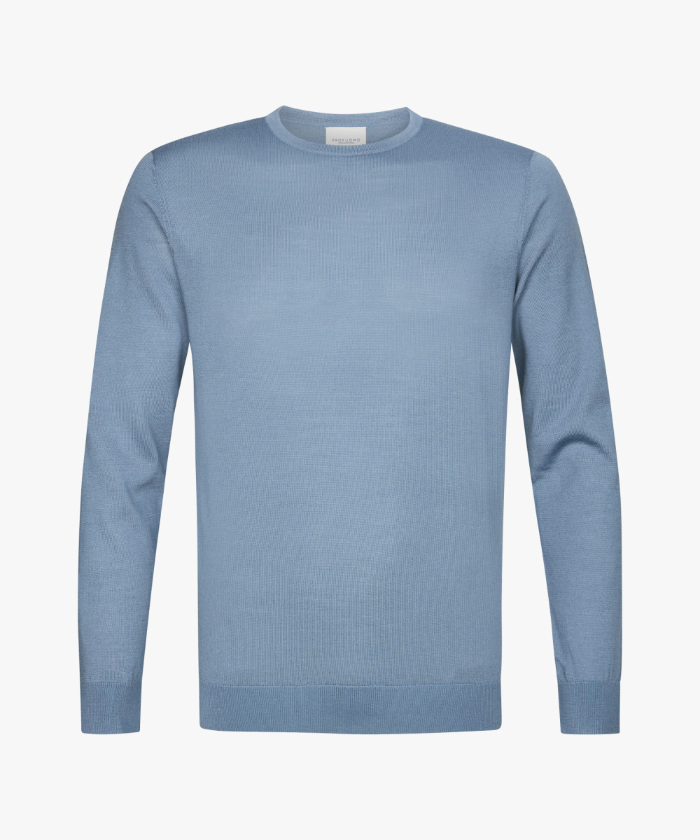 PULLOVER CREW NECK BLUE,