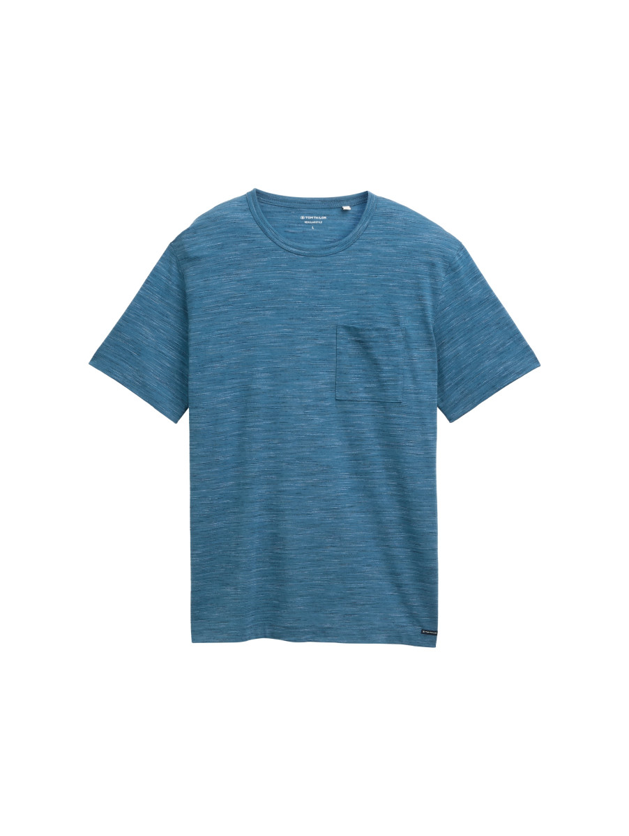 Herren T-Shirt in Melange-Optik