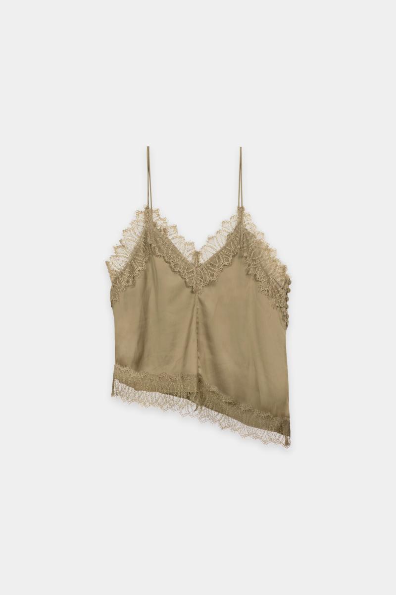 Damen Satin-Lingerie-Top