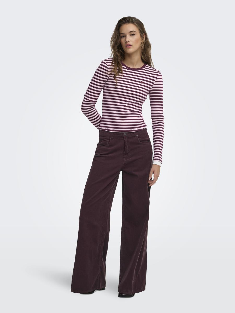 Damen Langarmshirt ONLVAL