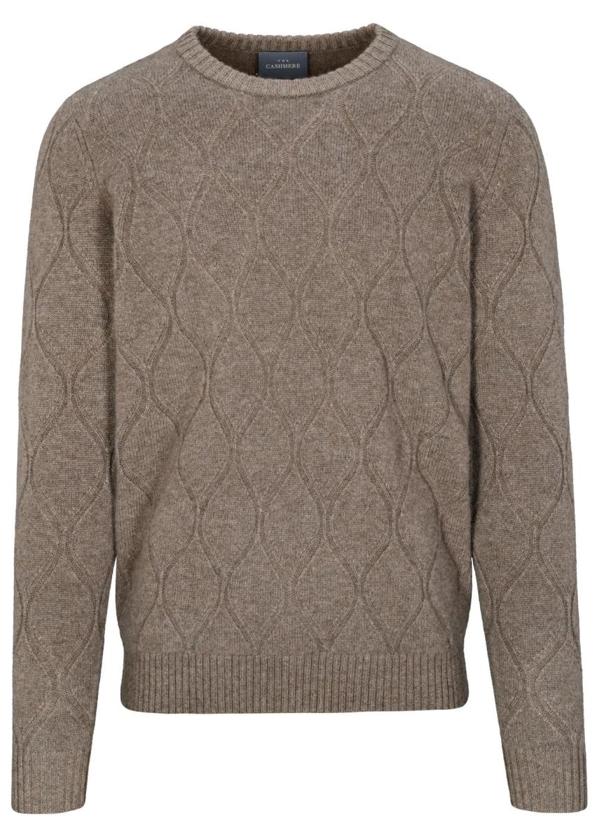 Herren Pullover Argyle Cashmere