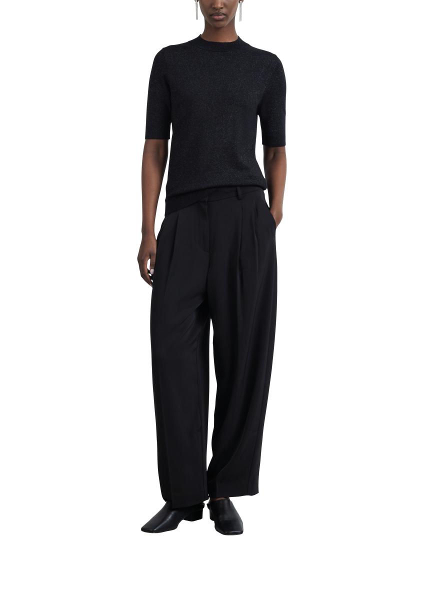 Damen Kurzarm-Pullover