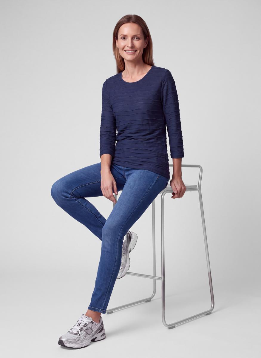 Damen Langarmshirt Cafe Paris