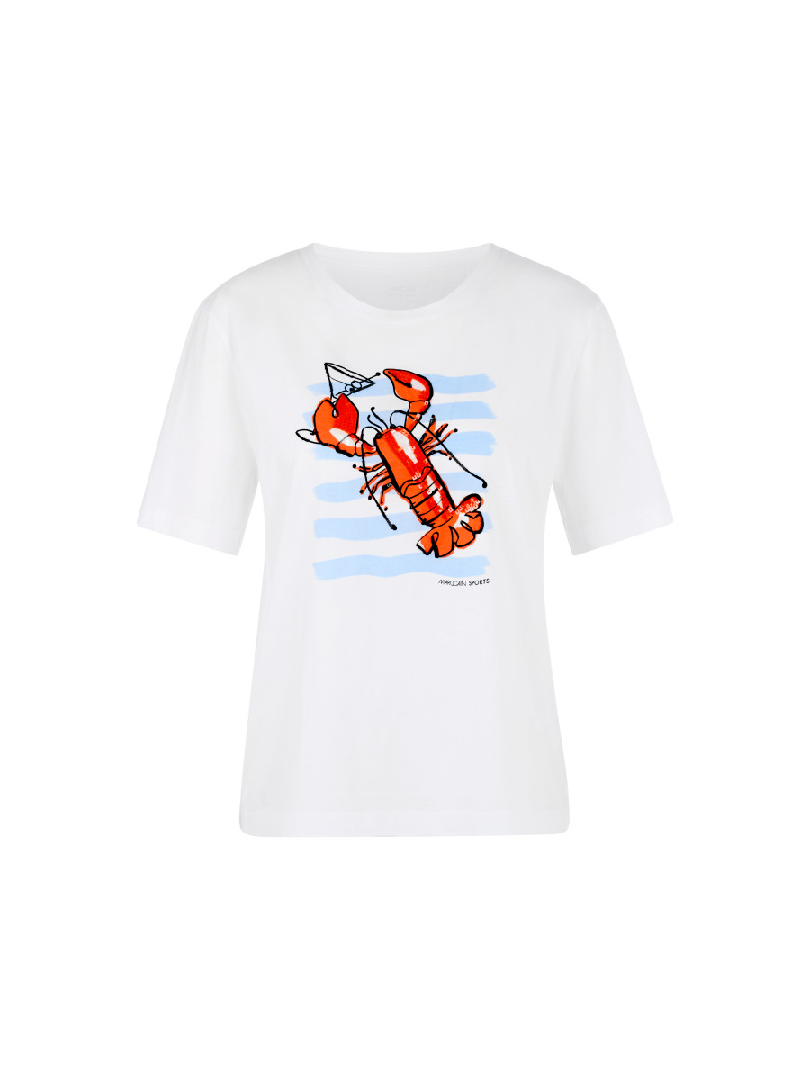 Damen Baumwollshirt mit Aufdruck