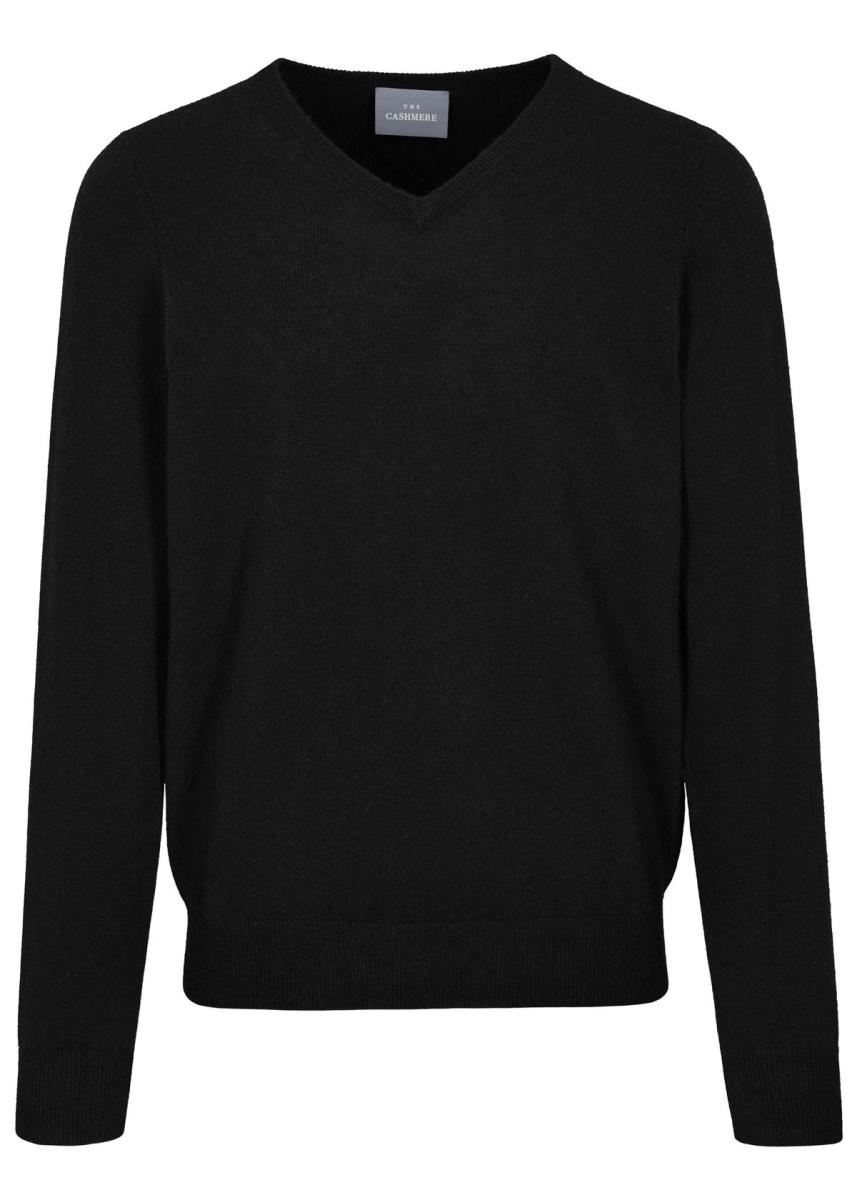 Herren V-Pullover Cashmere