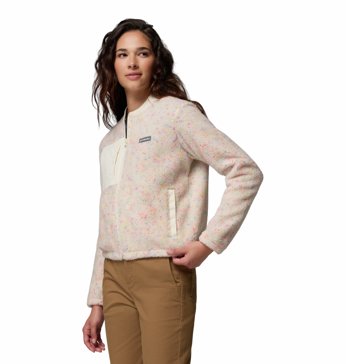 Damen Fleece-Jacke Stellar Path