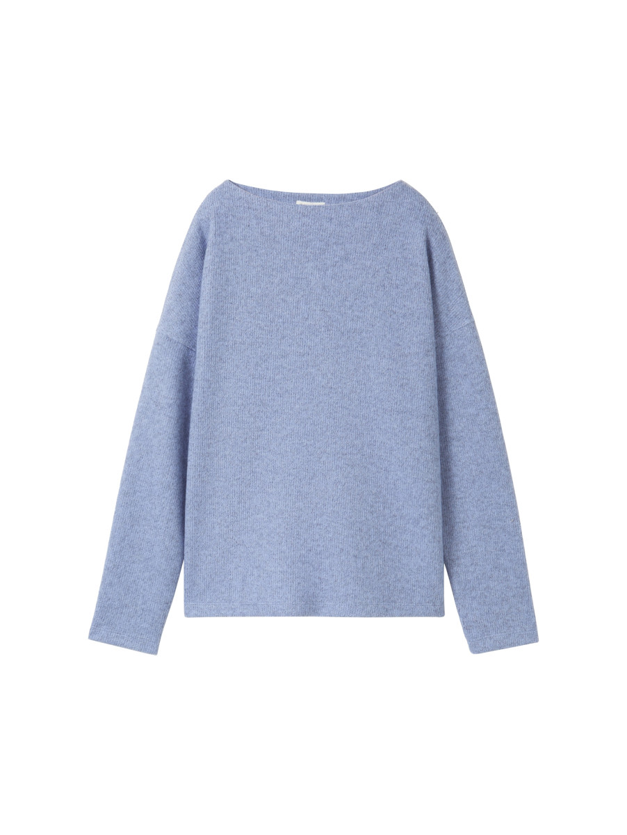 Damen Sweatshirt gerippt